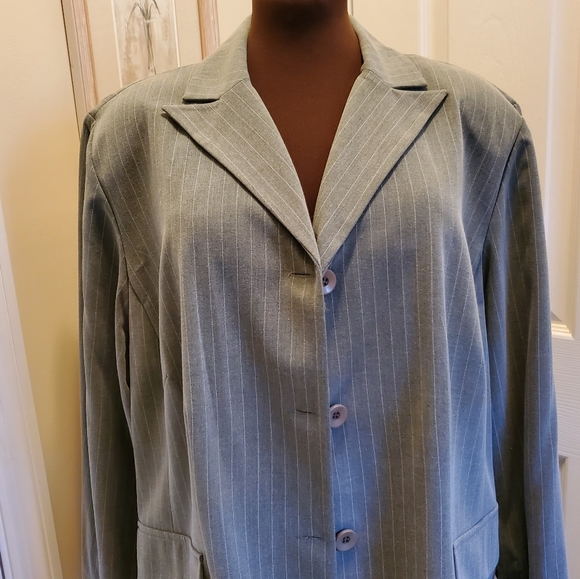 Danny & Nicole Plus Size Suit, Sz 24W - Picture 5 of 15